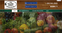 Desktop Screenshot of milkpail.com